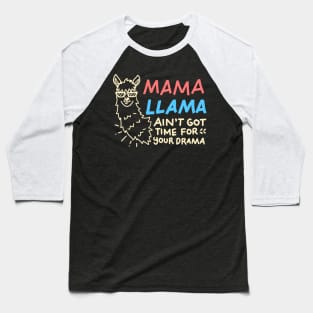 Mama LLama Baseball T-Shirt